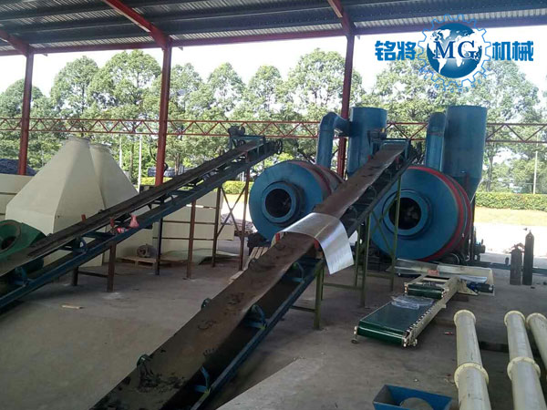 河沙烘干機工作粉塵如何減少怎樣避免易損件磨損嚴(yán)重